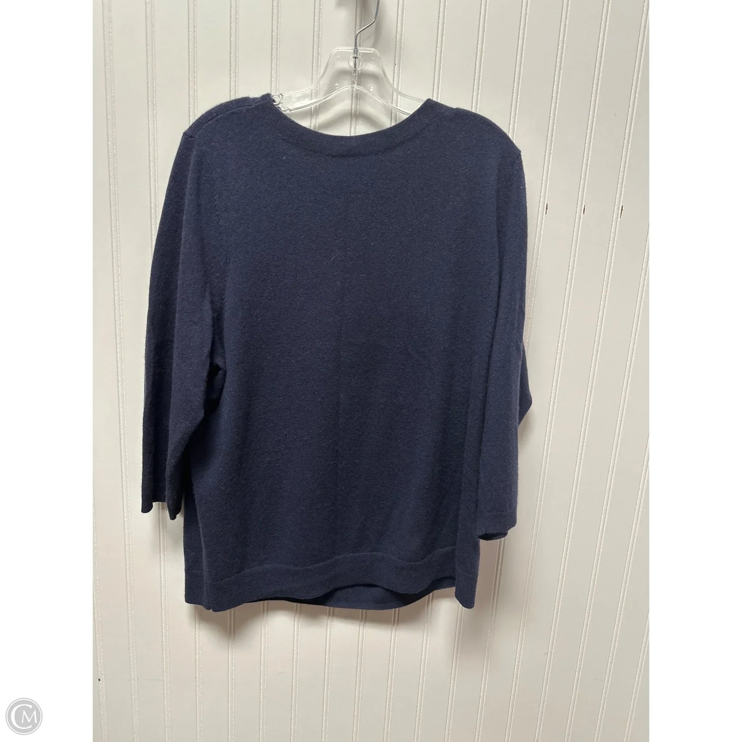 Sweater By Talbots In Blue, Size: 2x
