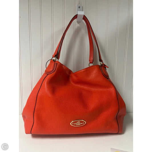 Handbag Designer By Coach, Size: Large
