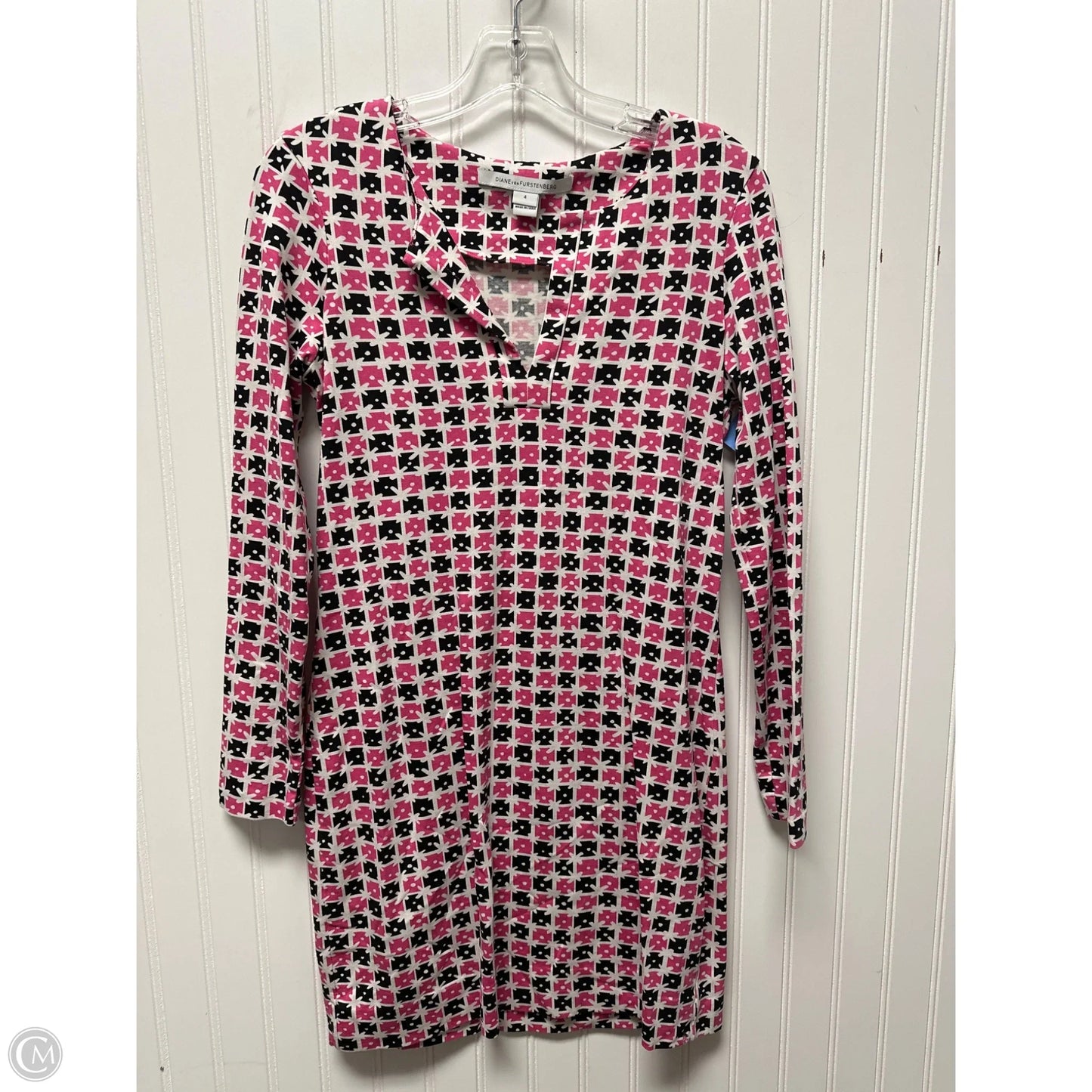 Dress Designer By Diane Von Furstenberg In Pink, Size: S