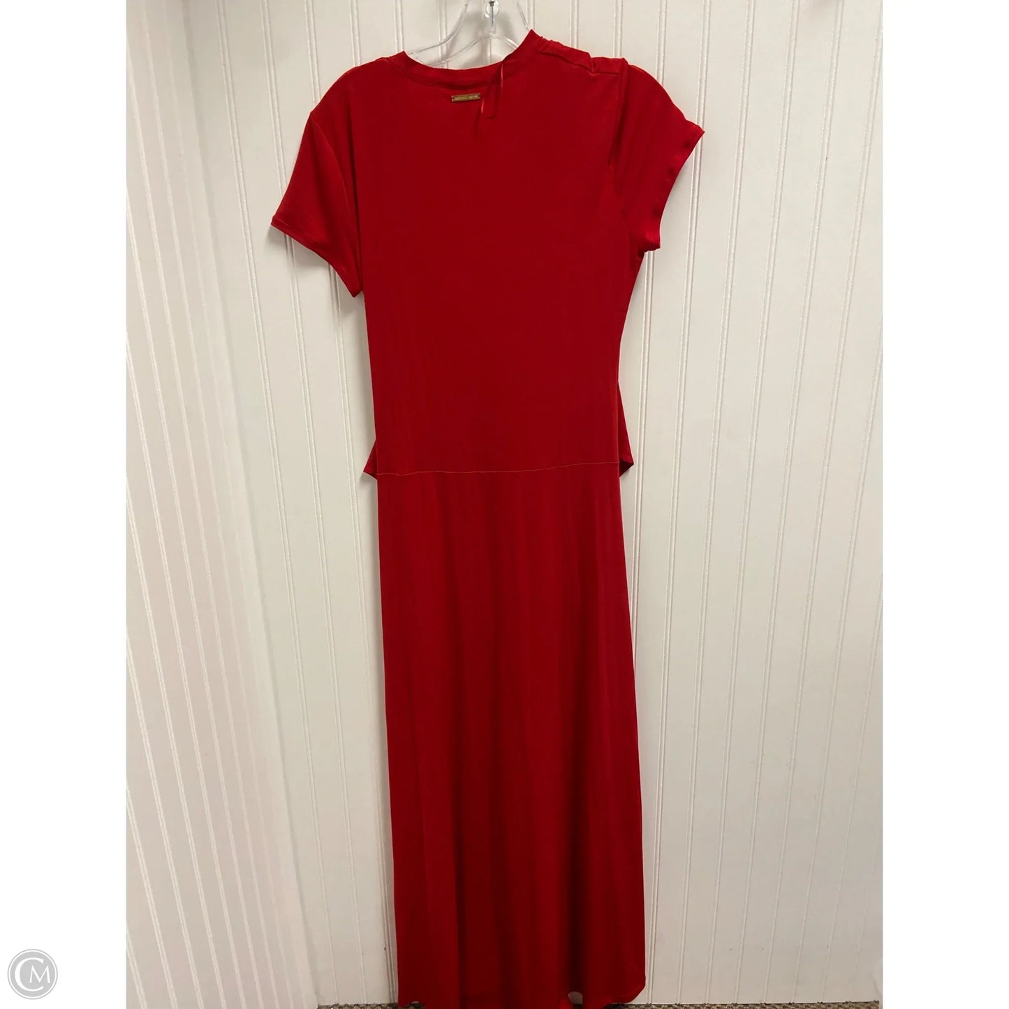 Dress Casual Maxi By Michael By Michael Kors In Red, Size: M