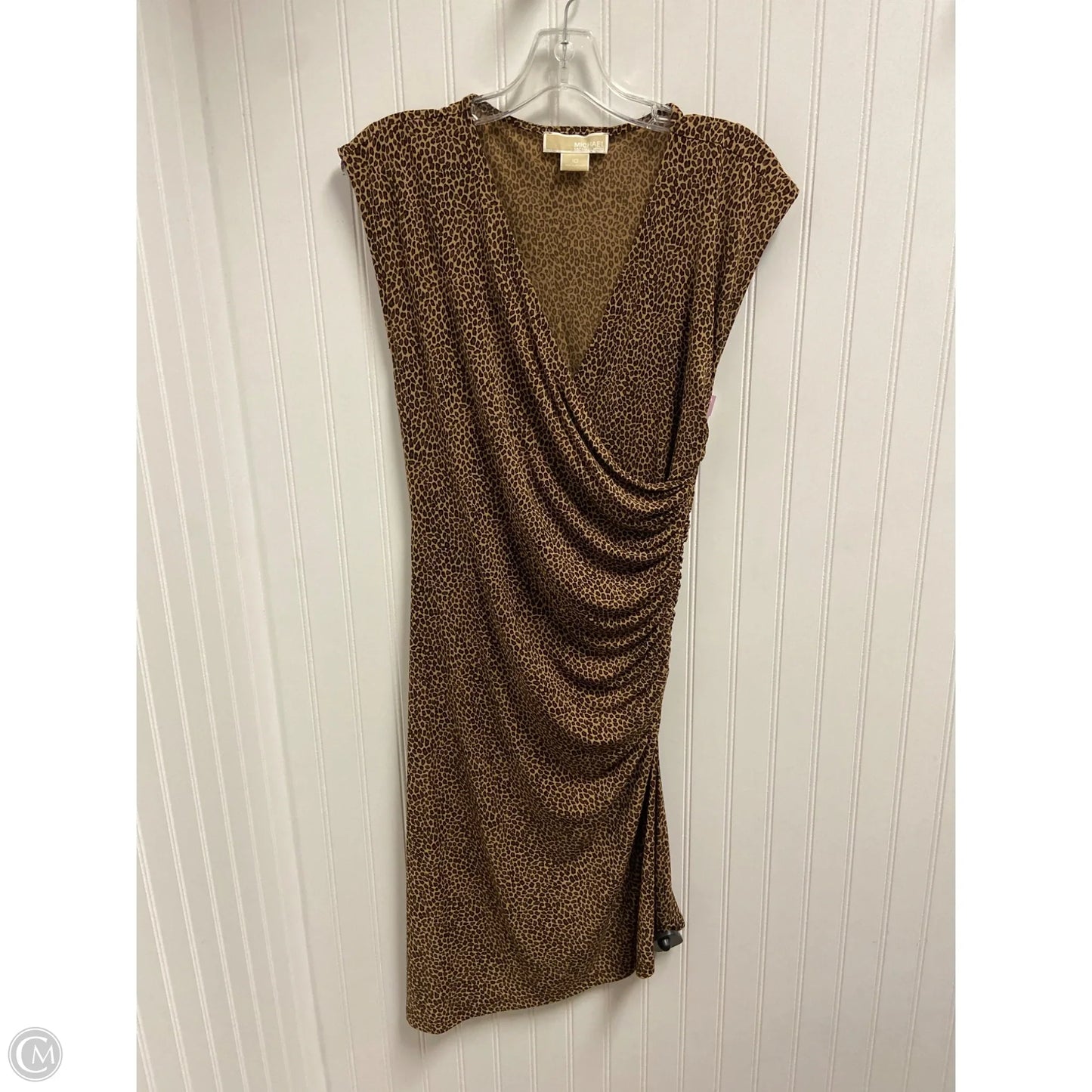 Dress Party Midi By Michael By Michael Kors In Animal Print, Size: M