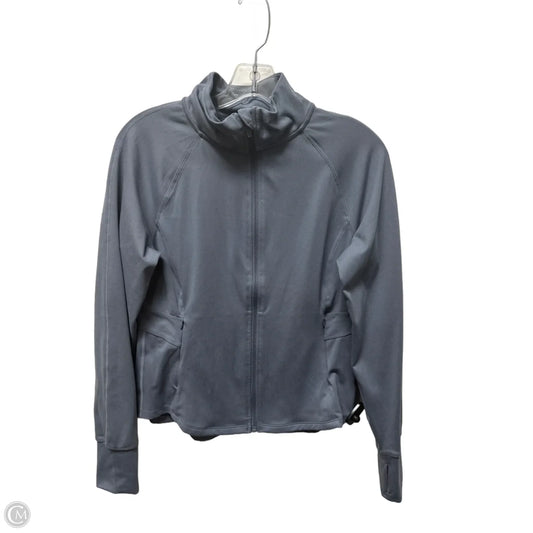Athletic Jacket By Jockey In Blue, Size: M