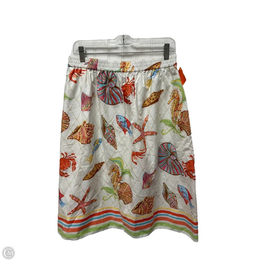 Skirt Midi By Talbots In Animal Print, Size: M