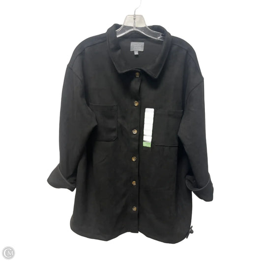Jacket Other By Clothes Mentor In Black, Size: L
