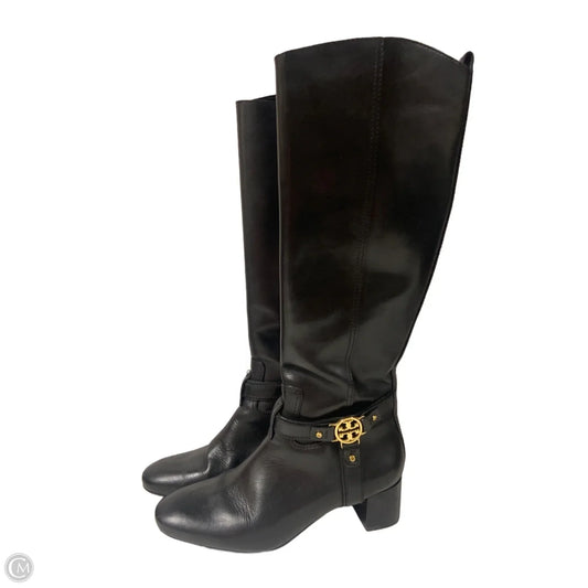 Boots Designer By Tory Burch In Black, Size: 7