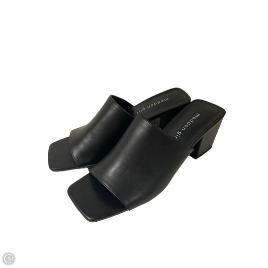 Shoes Heels Block By Madden Girl In Black, Size: 6.5