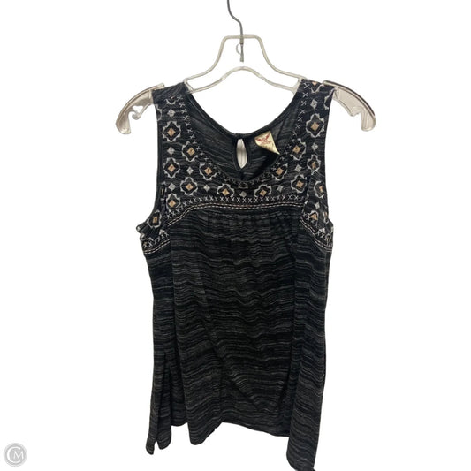 Top Sleeveless By Faded Glory In Black, Size: 1x