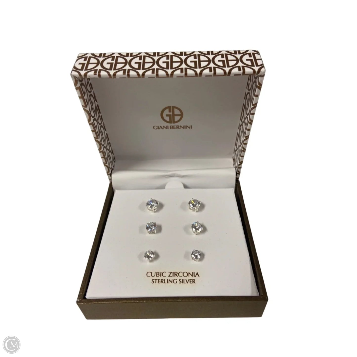 Earrings Stud By Giani Bernini, Size: 03 Piece Set