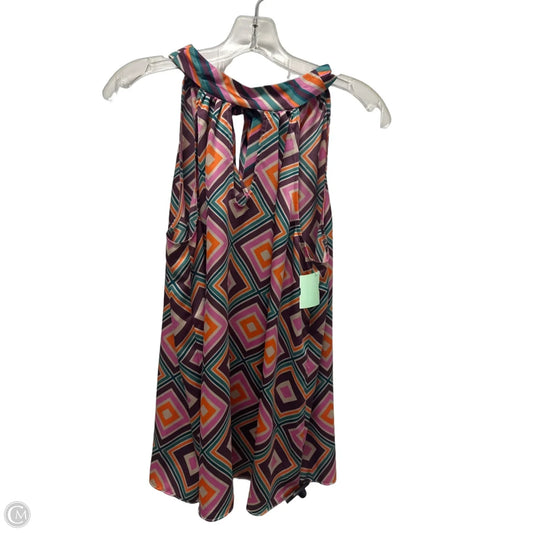 Top Sleeveless By Trina Turk In Multi-colored, Size: L