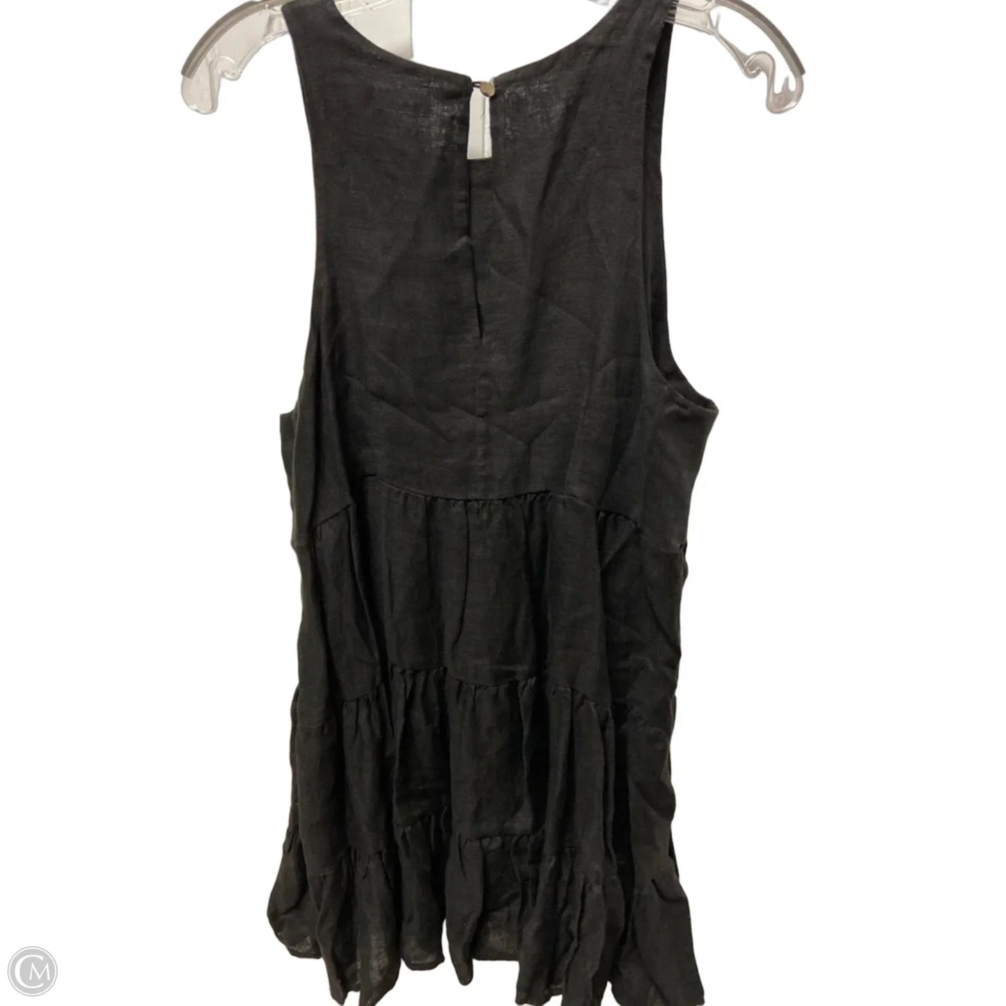 Dress Casual Midi By Clothes Mentor In Black, Size: L