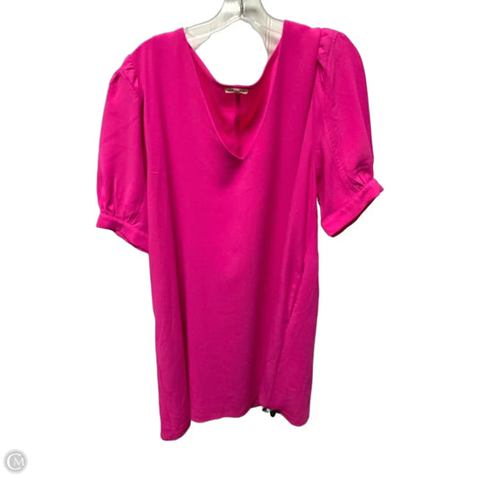 Dress Casual Midi By Jodifl In Pink, Size: 2x