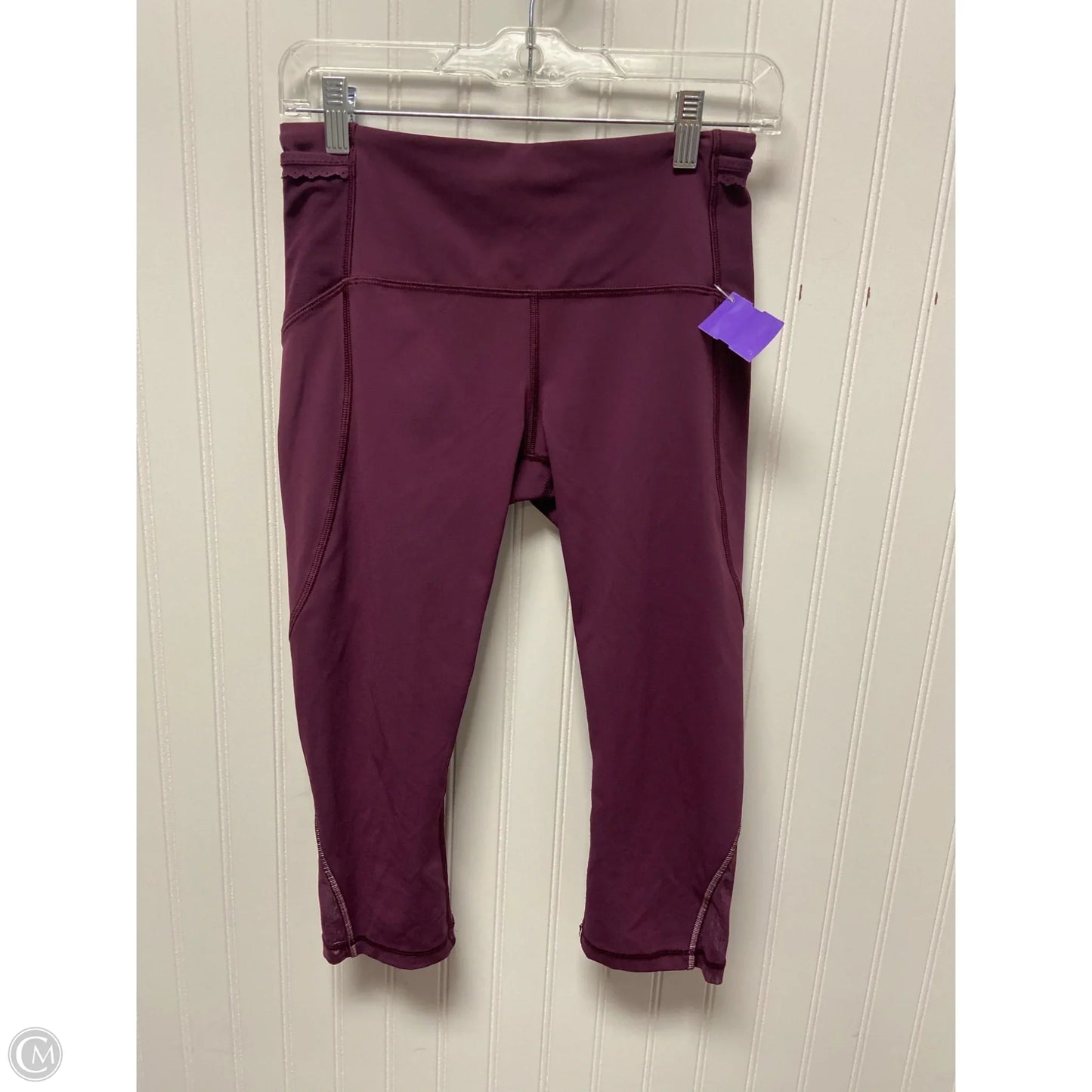 Athletic Leggings By Lululemon In Purple, Size: S