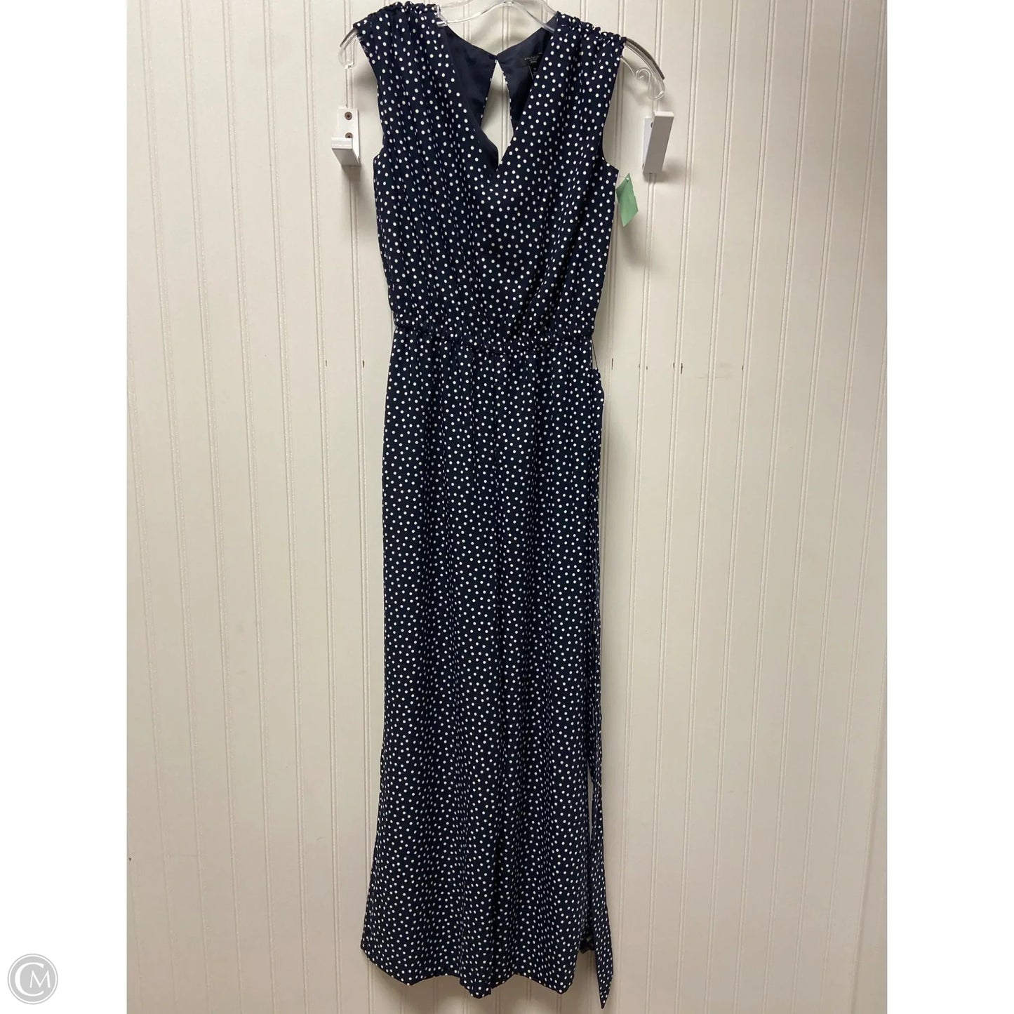 Jumpsuit By Ann Taylor In Polkadot Pattern, Size: Xxs