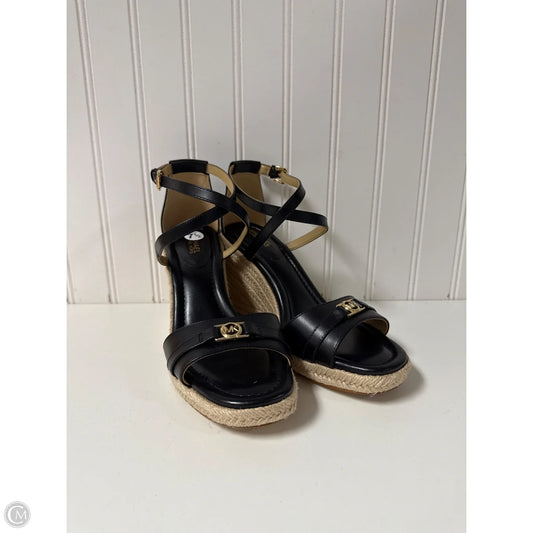 Shoes Heels Wedge By Michael By Michael Kors In Black, Size: 7.5