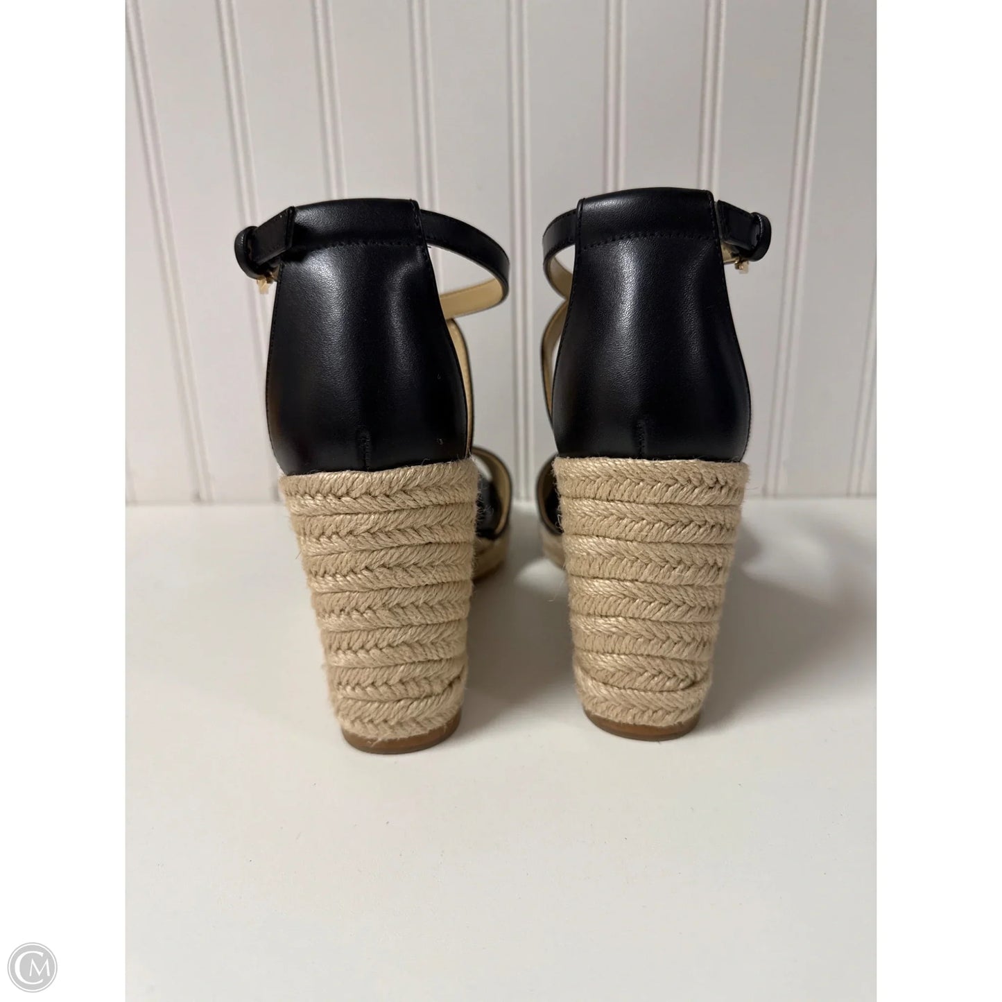Shoes Heels Wedge By Michael By Michael Kors In Black, Size: 7.5