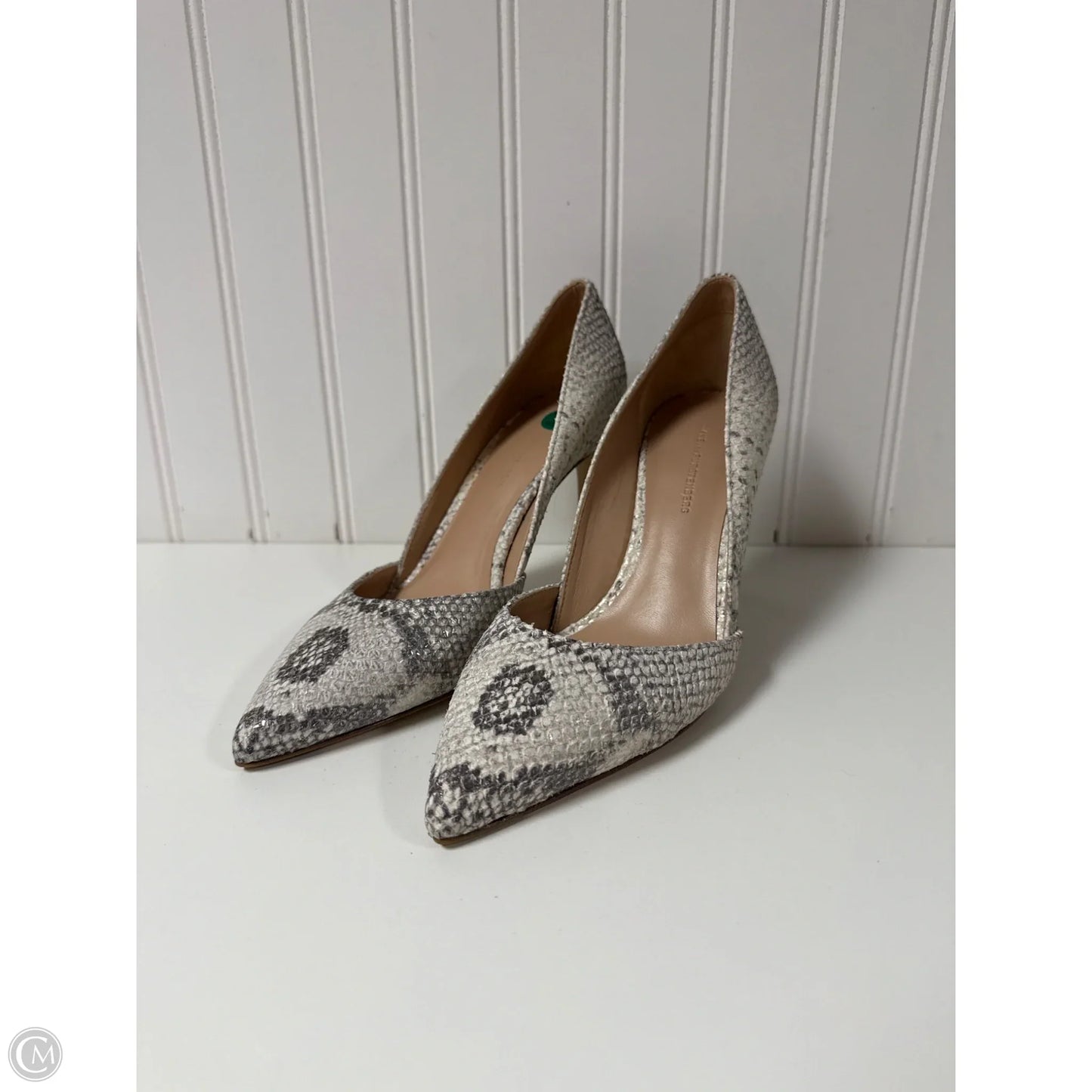 Shoes Designer By Diane Von Furstenberg In Snakeskin Print, Size: 5.5