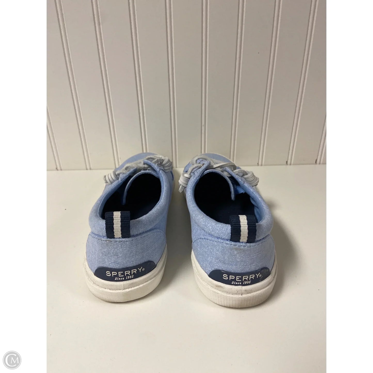 Shoes Sneakers By Sperry In Blue, Size: 10