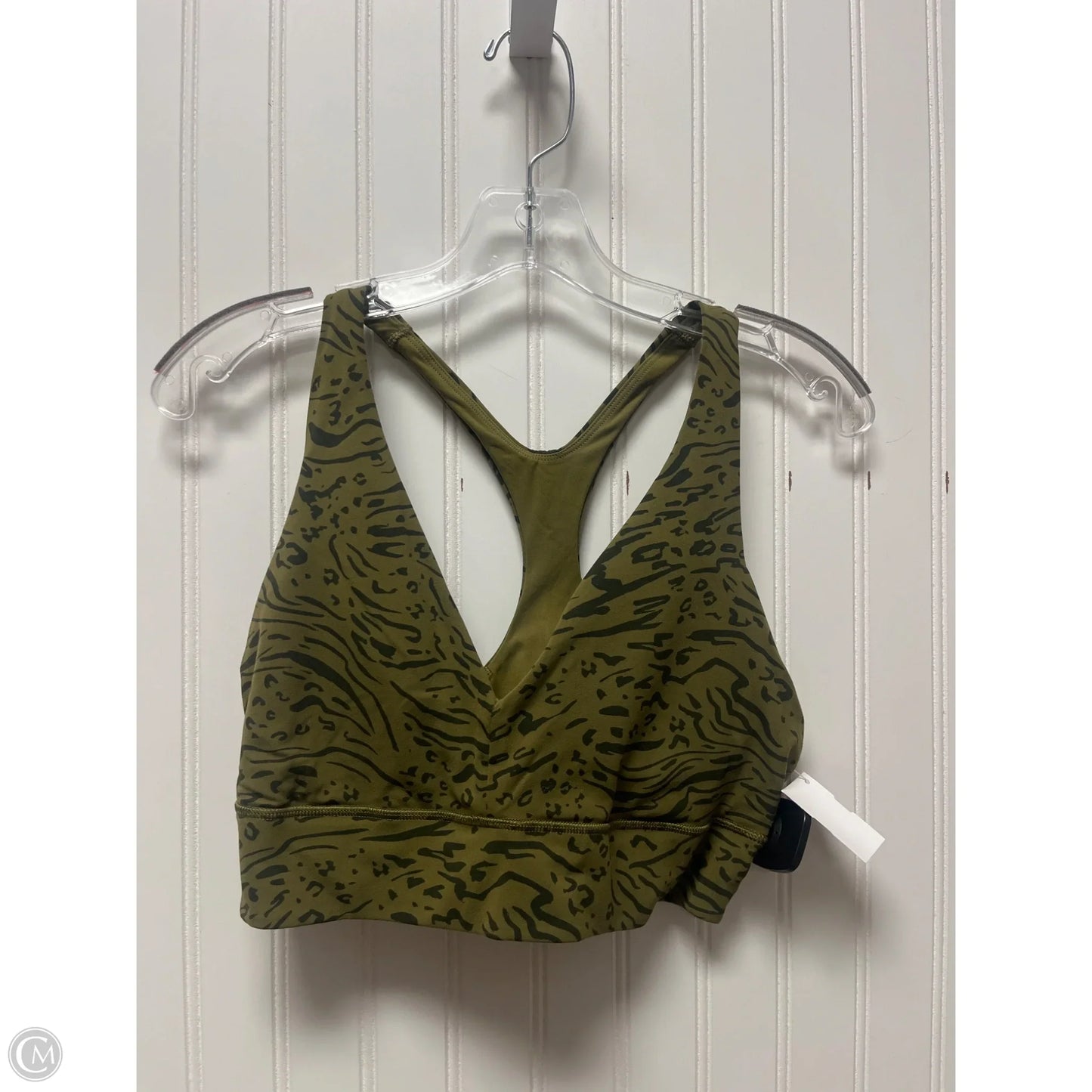 Athletic Bra By Athleta In Green, Size: L