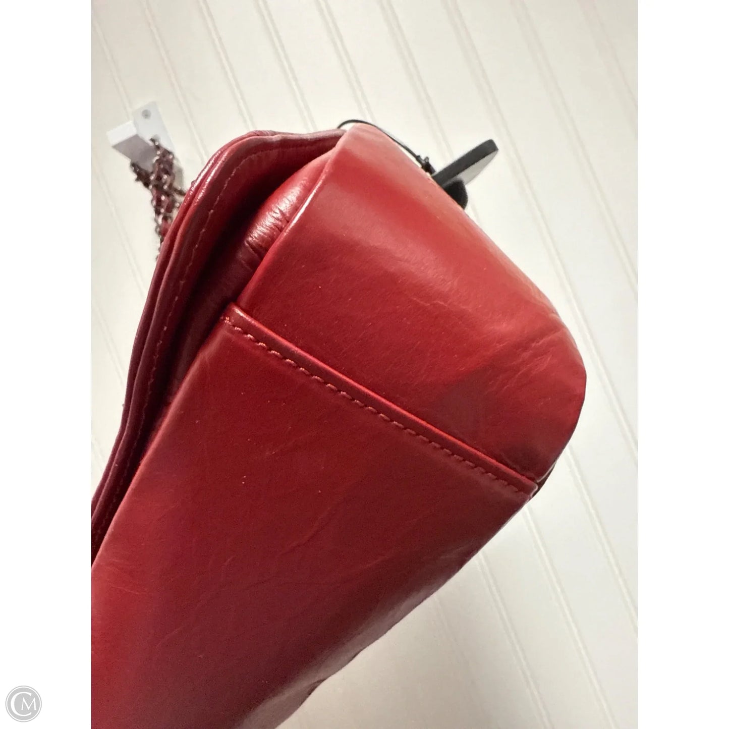 Handbag Leather By Cmc, Size: Large