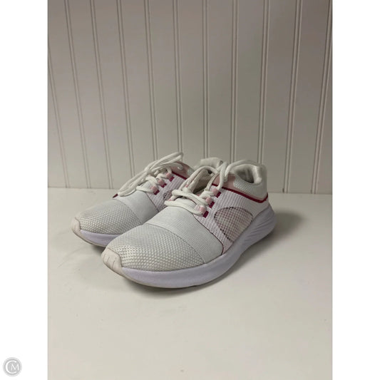 Shoes Athletic By Under Armour In Pink & White, Size: 6