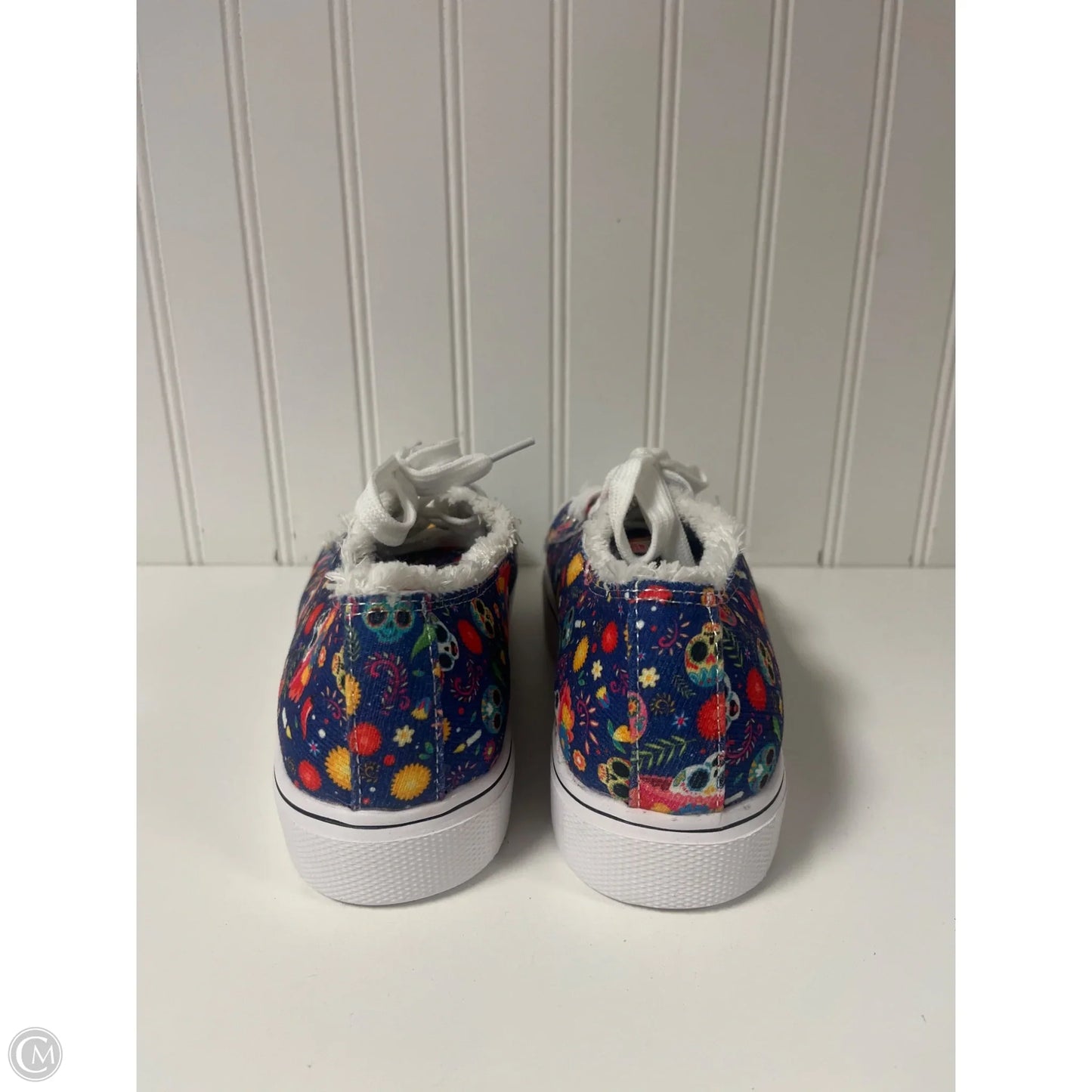 Shoes Sneakers By Clothes Mentor In Multi-colored, Size: 8.5