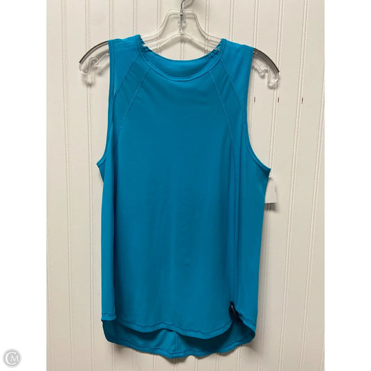 Athletic Tank Top By Lululemon In Blue, Size: M