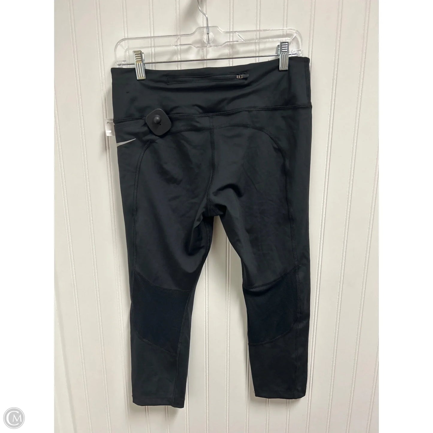 Athletic Leggings Capris By Nike In Black, Size: L