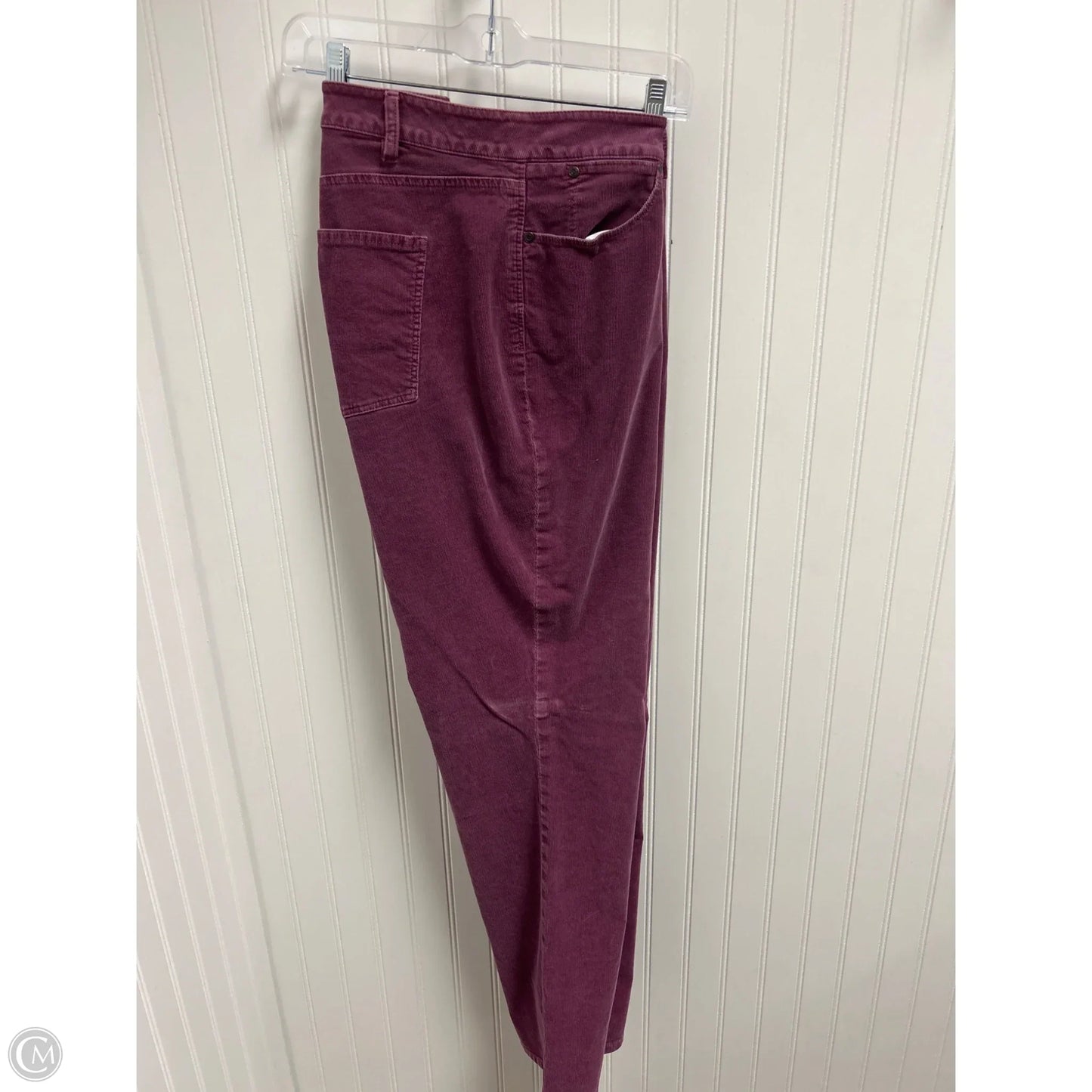 Pants Corduroy By Talbots In Purple, Size: 18