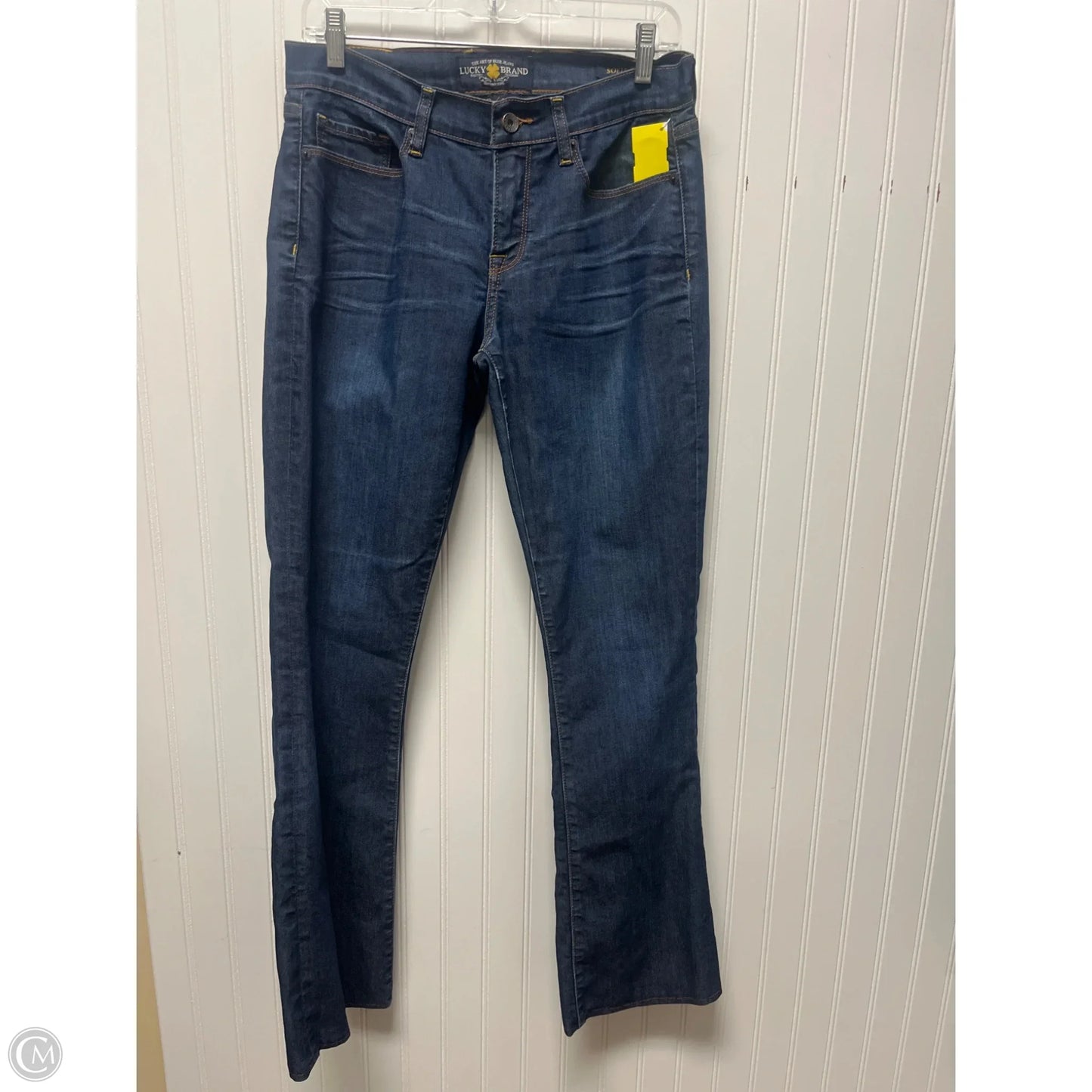 Jeans Boot Cut By Lucky Brand In Blue Denim, Size: 8