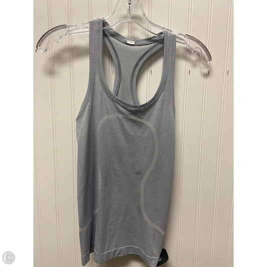 Athletic Tank Top By Lululemon In Blue, Size: Xs