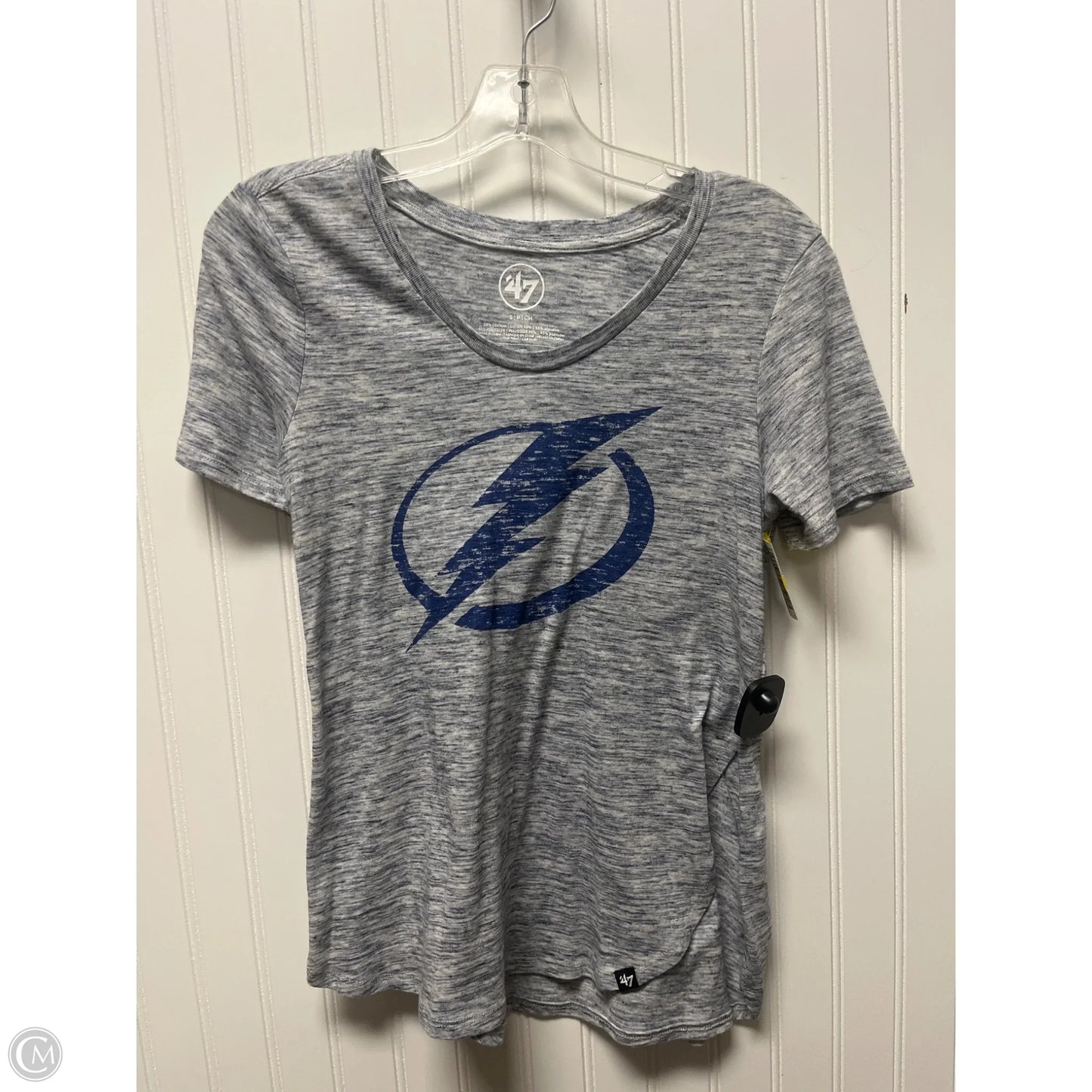 Athletic Top Short Sleeve By Clothes Mentor In Grey, Size: Sp