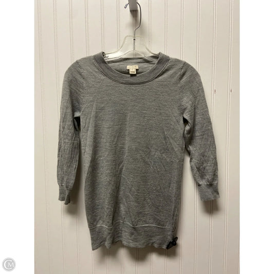 Sweater By J. Crew In Grey, Size: S