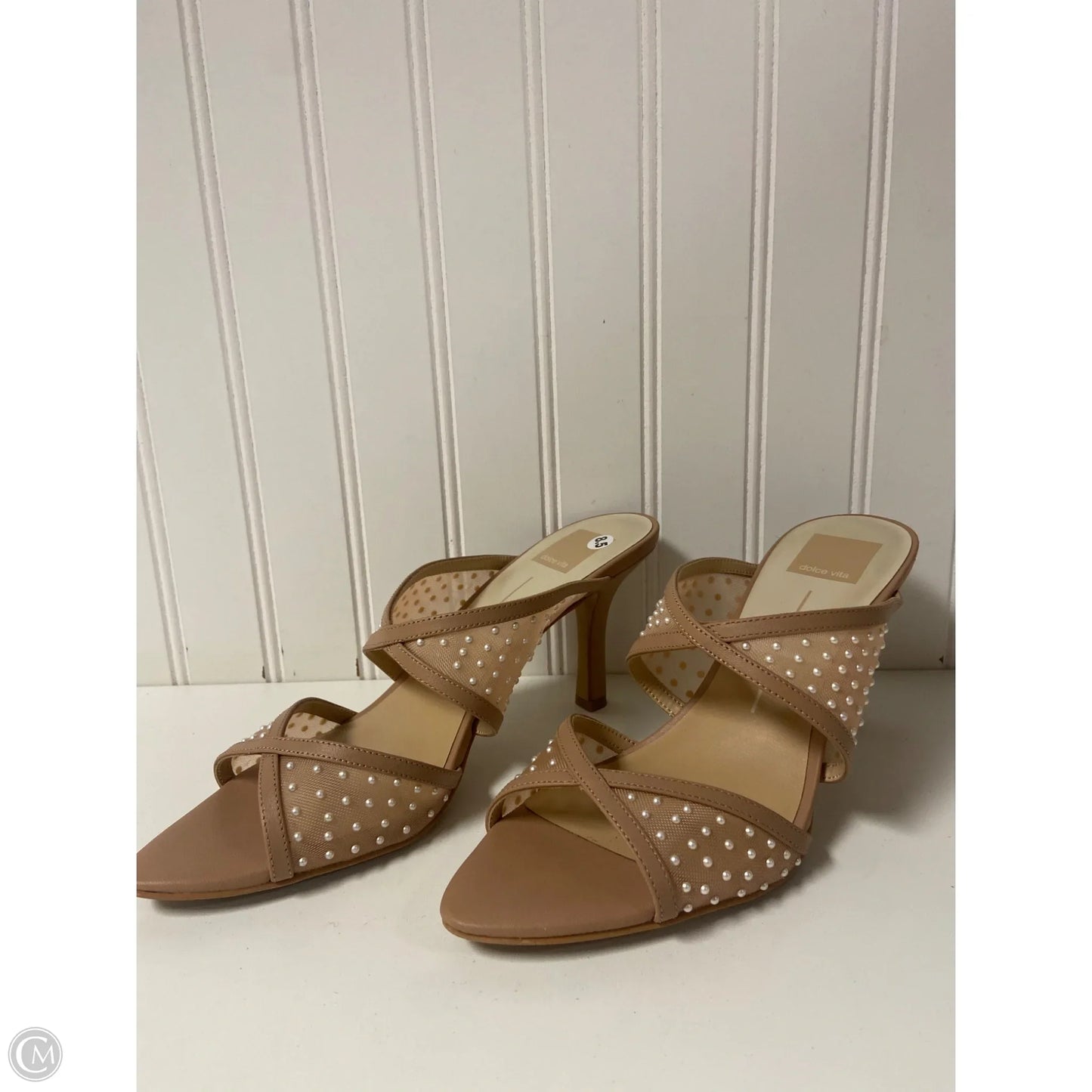Sandals Heels Stiletto By Dolce Vita In Pink, Size: 8.5