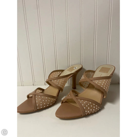 Sandals Heels Stiletto By Dolce Vita In Pink, Size: 8.5