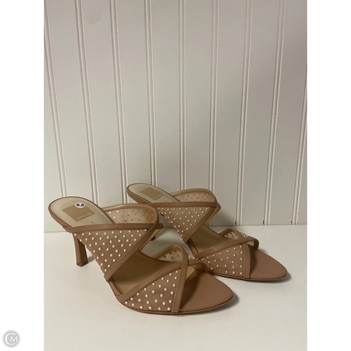 Sandals Heels Stiletto By Dolce Vita In Pink, Size: 8.5
