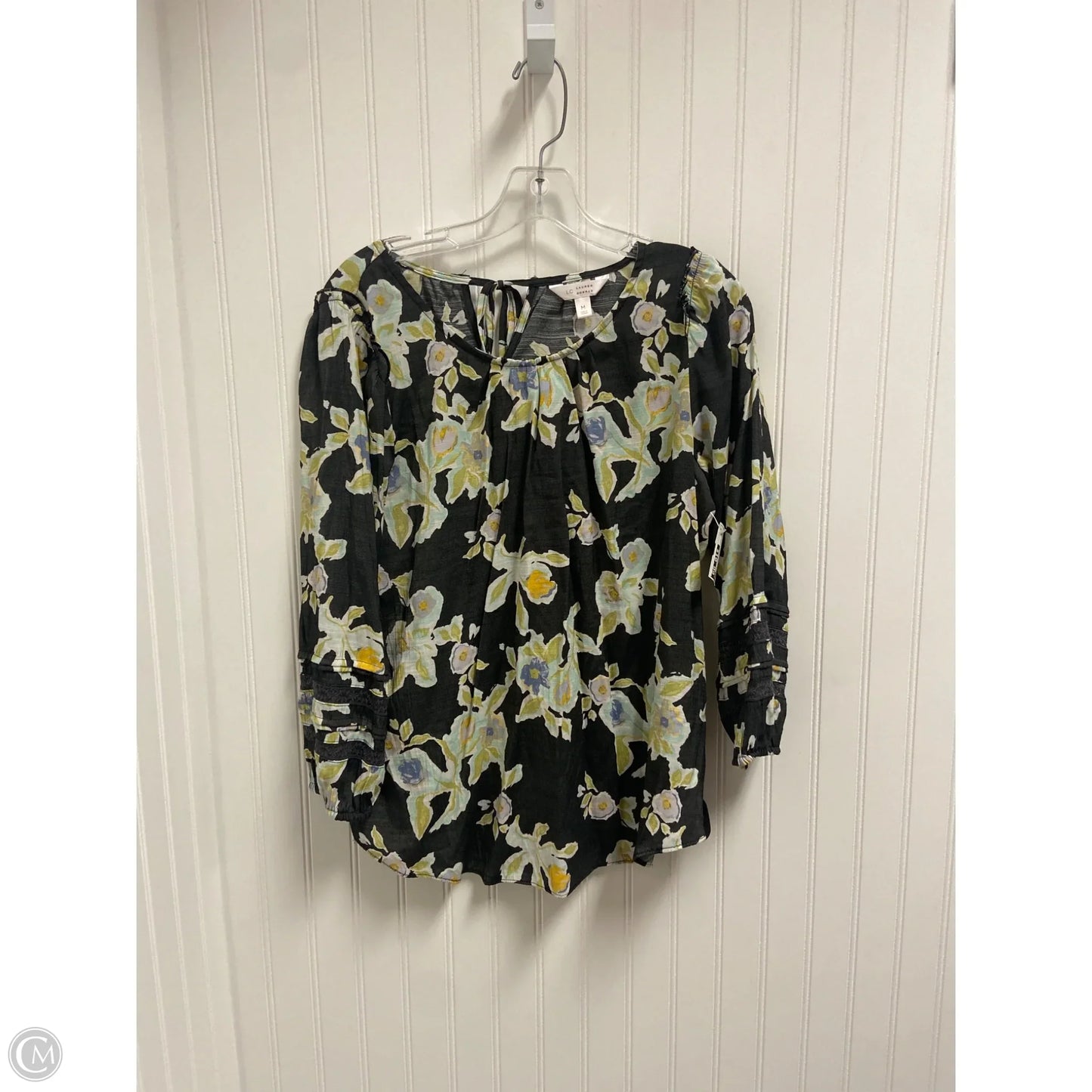 Top Long Sleeve By Lc Lauren Conrad In Grey, Size: M