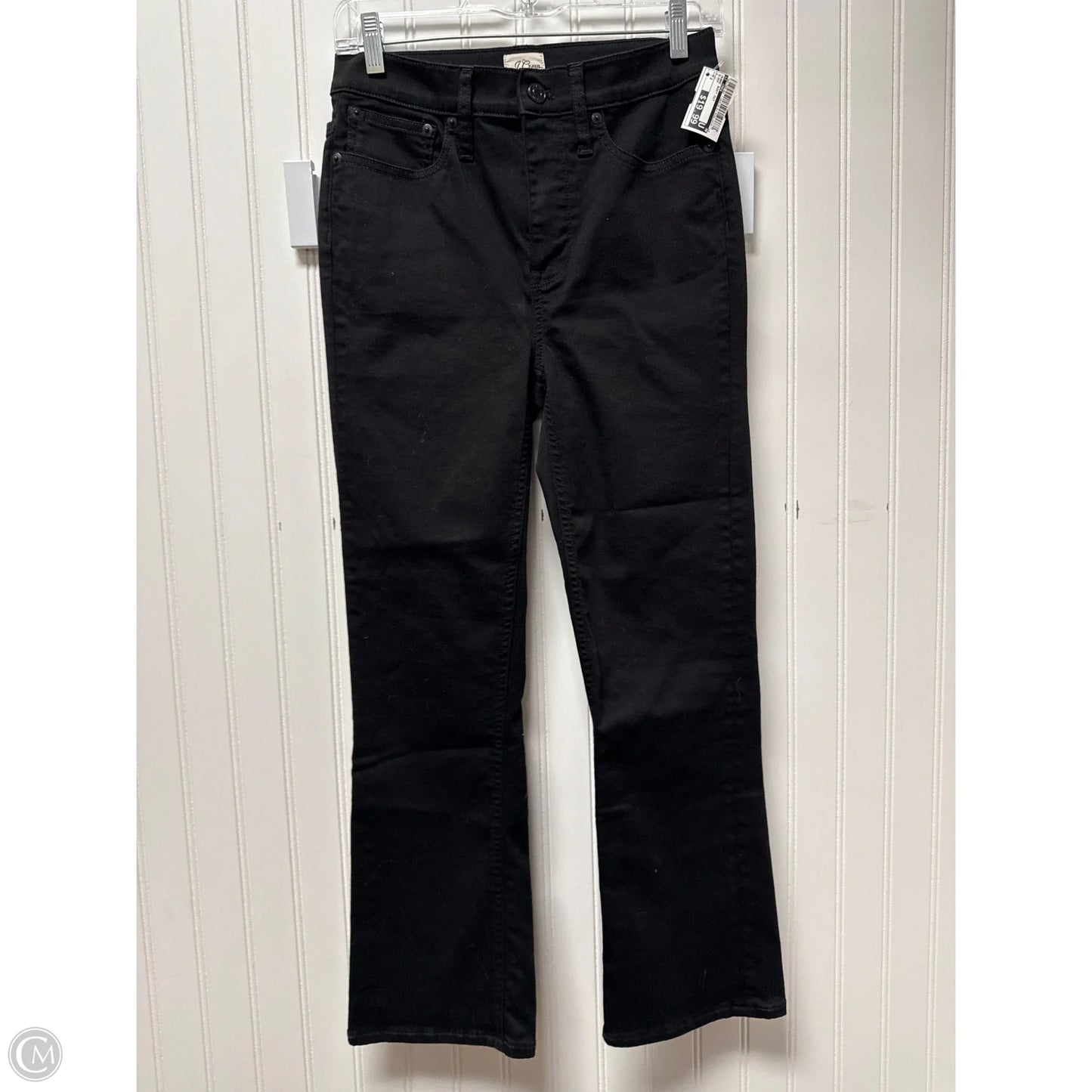 Jeans Boot Cut By J. Crew In Black, Size: 2