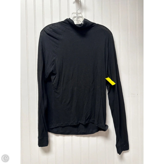 Top Long Sleeve Basic By Vince In Black, Size: S
