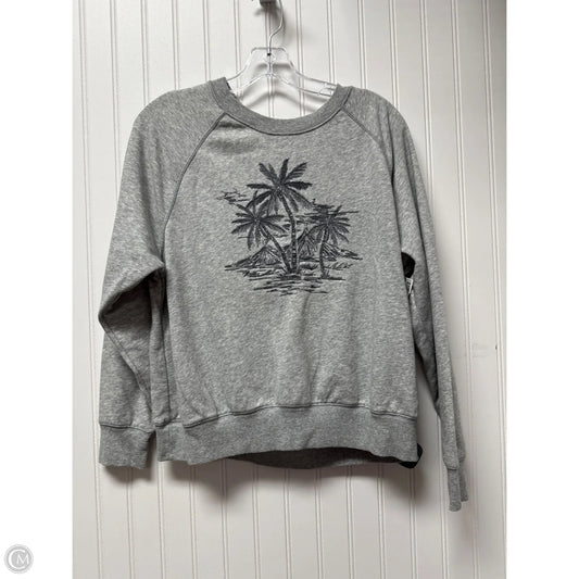 Sweatshirt Crewneck By Old Navy In Grey, Size: M