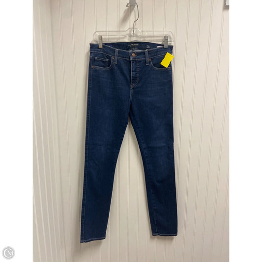 Jeans Skinny By Lucky Brand In Blue Denim, Size: 4
