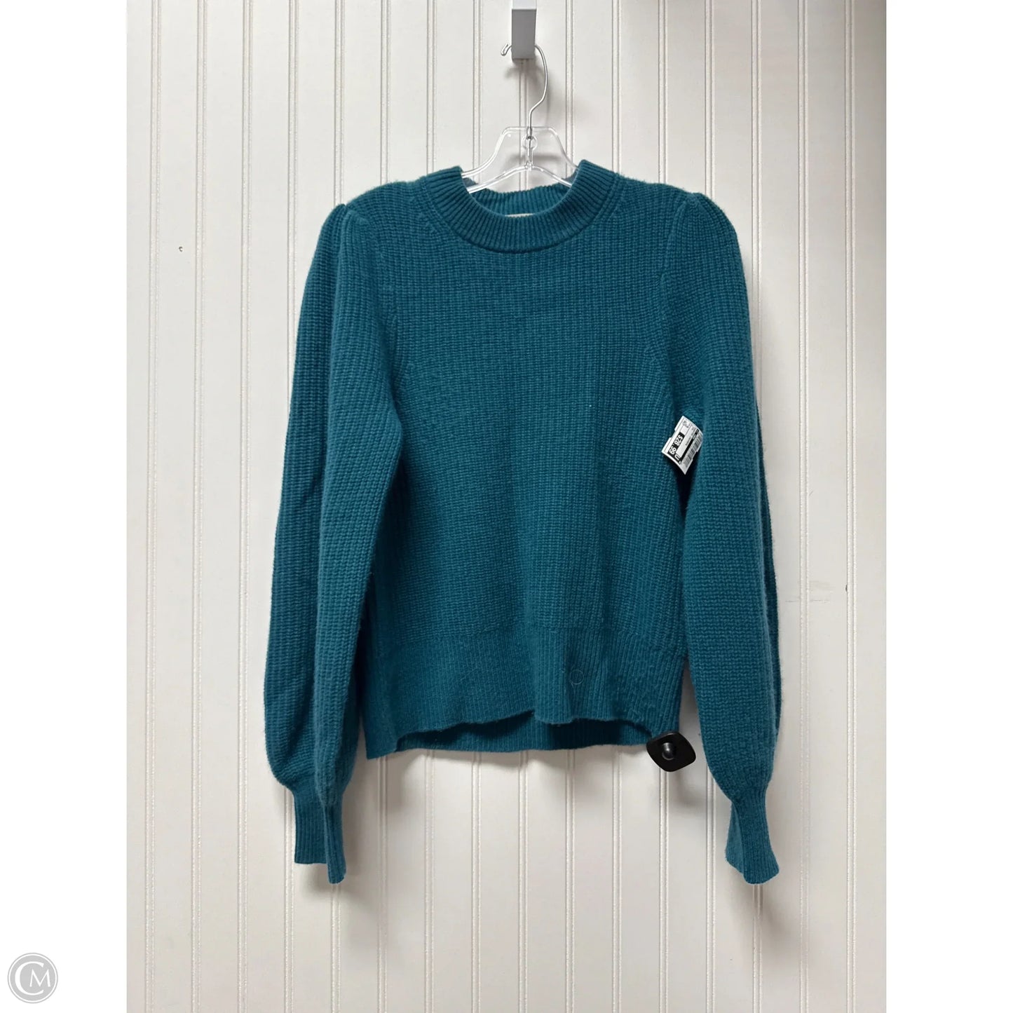 Sweater Cashmere By J. Crew In Teal, Size: S