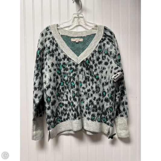 Sweater By Loft In Animal Print, Size: Xs