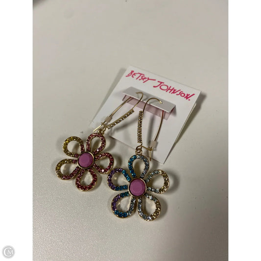 Earrings Dangle/drop By Betsey Johnson