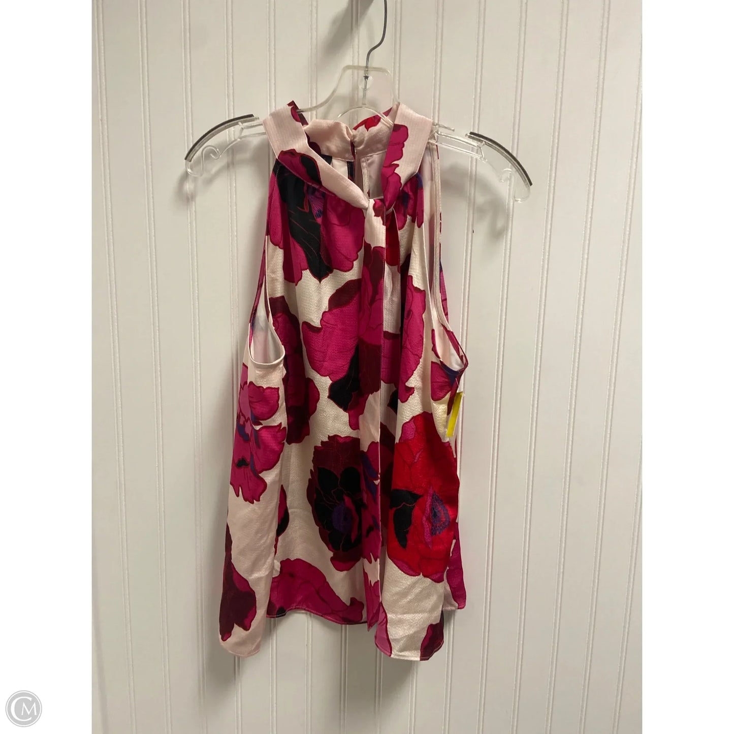 Top Sleeveless By Talbots In Floral Print, Size: Xl