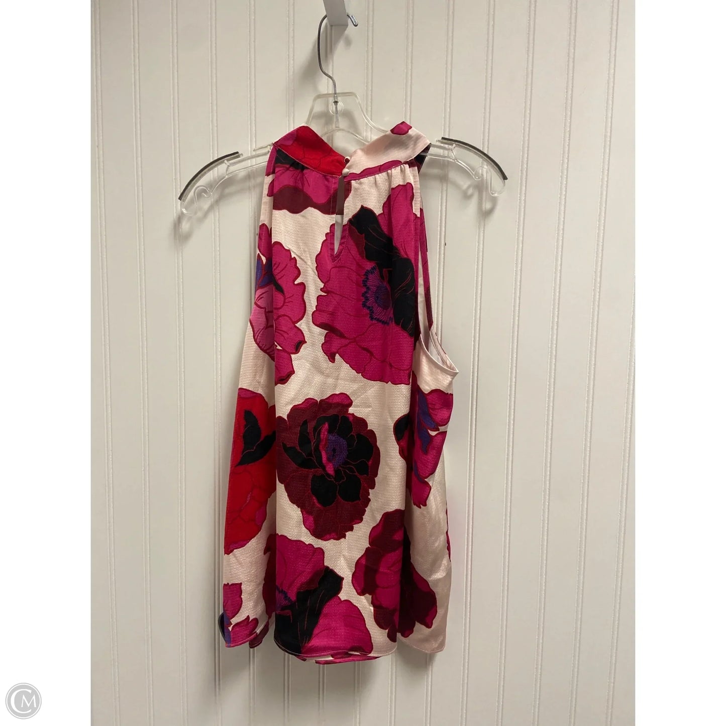 Top Sleeveless By Talbots In Floral Print, Size: Xl