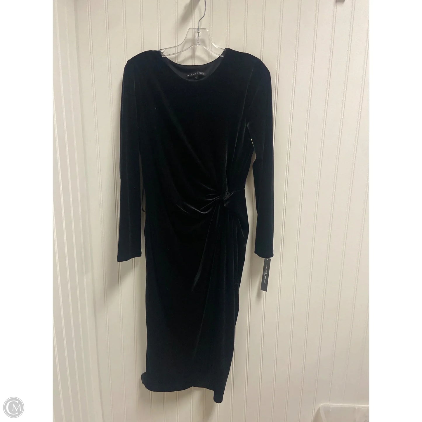 Dress Party Midi By Antonio Melani In Black, Size: M