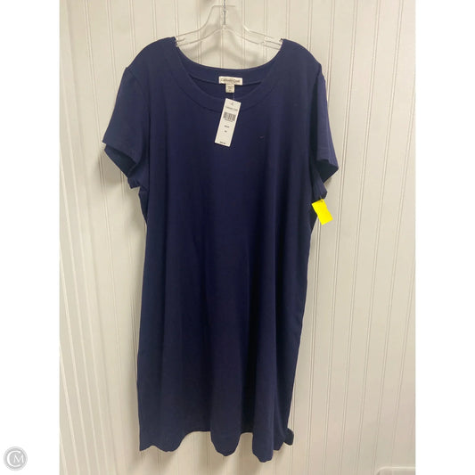 Dress Casual Short By Coldwater Creek In Navy, Size: 2x