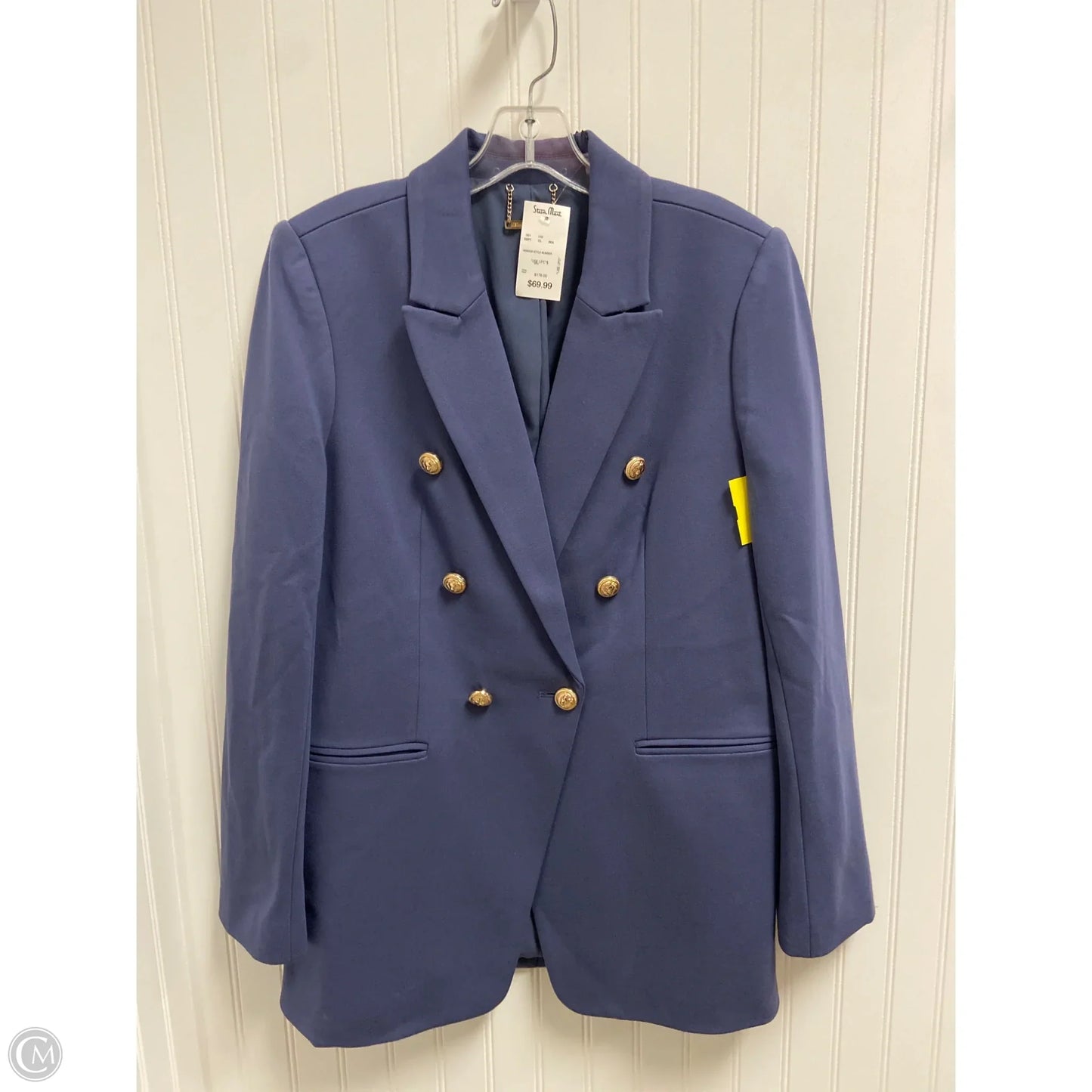 Blazer By Tahari In Blue, Size: L