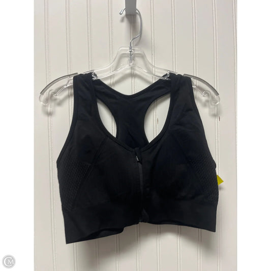 Athletic Bra By 90 Degrees By Reflex In Black, Size: Xl