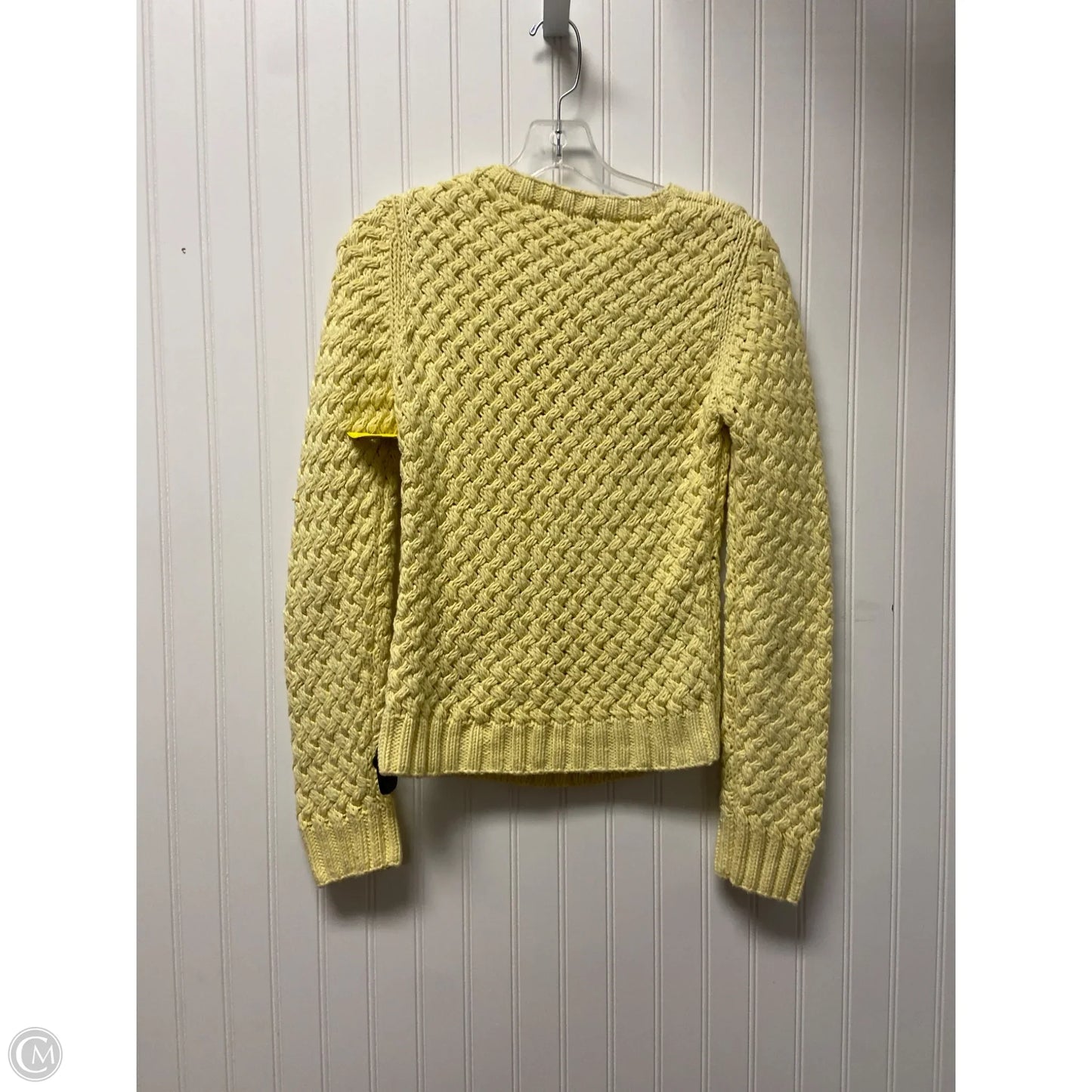 Sweater By Express In Yellow, Size: M